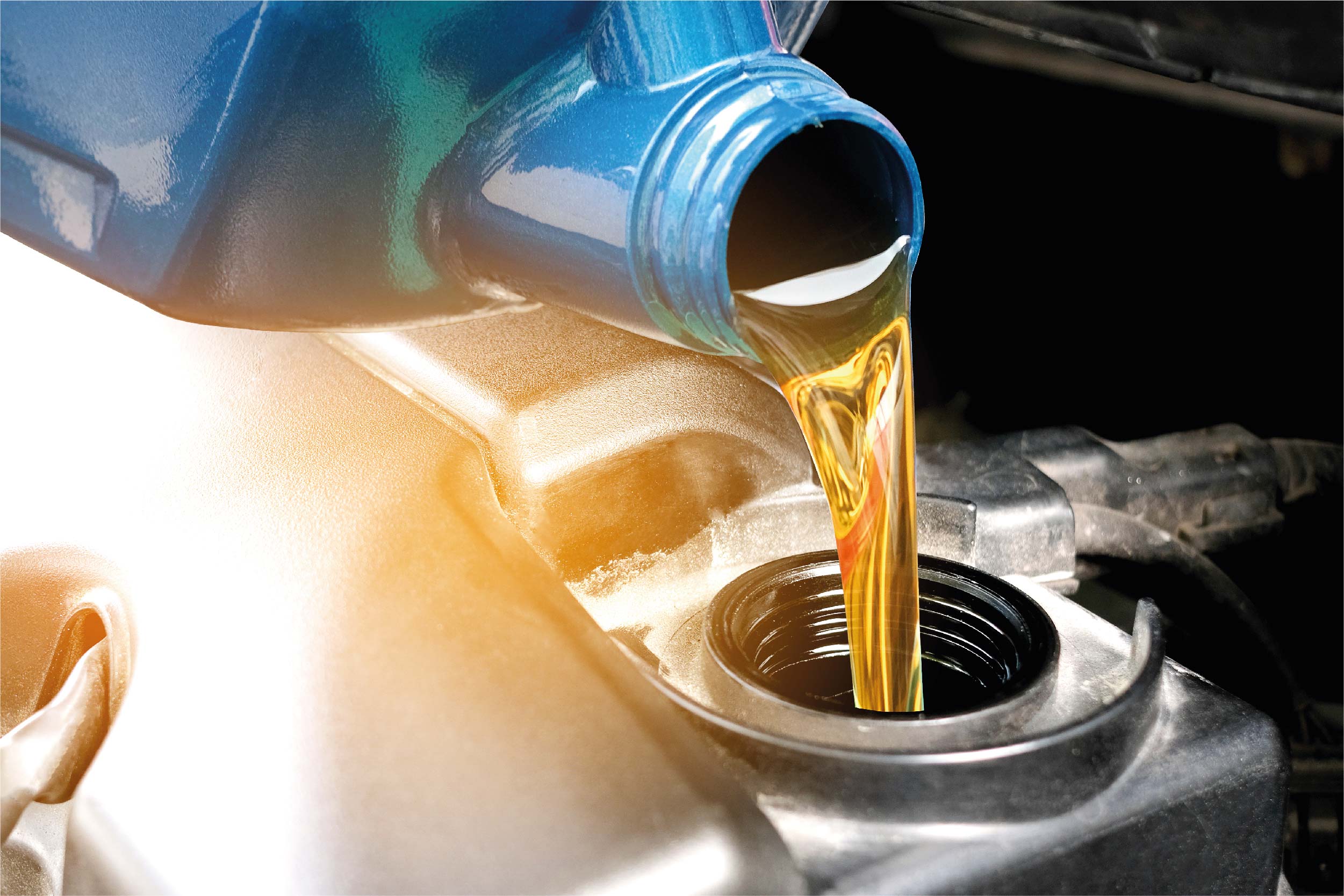 Car Engine Oil Service Maintenance